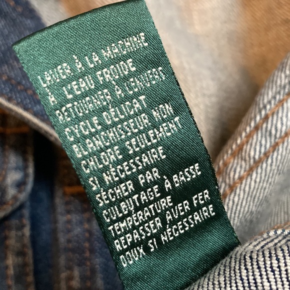 🛍️ [handed down] Ralph Lauren | Fitted Denim Jacket small petite - Picture 9 of 12